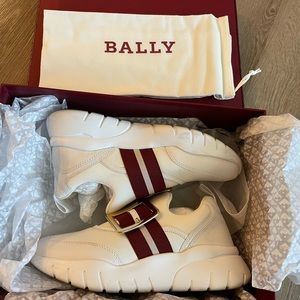 Bally women classic white sneakers